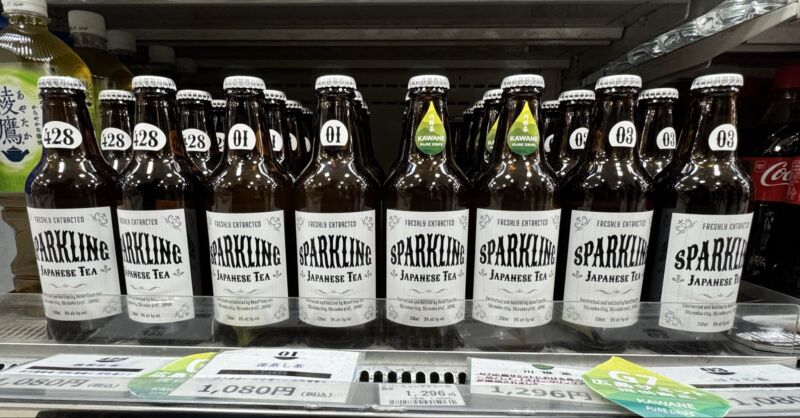 Image for the Tweet beginning: 静岡駅
PRECIOUS DELI &amp;GIFT静岡様
@jrplus_gourmet 
グランドキヨスク静岡様
スパークリングティーチェック✅
いつも有難うございます🙇🏻

#静岡駅
#キヨスク 