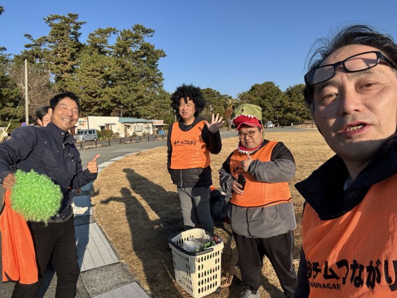 Image for the Tweet beginning: 2/14 ウォーキングゴミ拾いvol.300
@三保松原です。
※benefiteaはウォーキングゴミ拾いを応援しております📣
＃静岡市
＃三保松原 